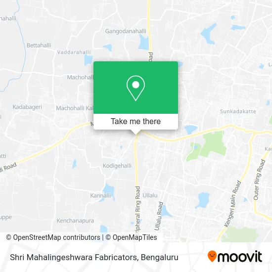 Shri Mahalingeshwara Fabricators map