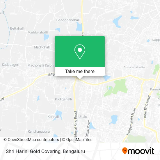 Shri Harini Gold Covering map