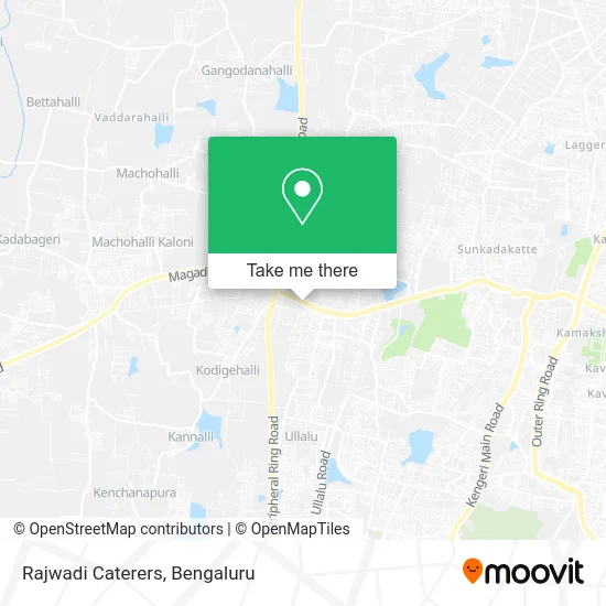 Rajwadi Caterers map