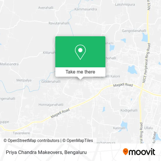 Priya Chandra Makeovers map