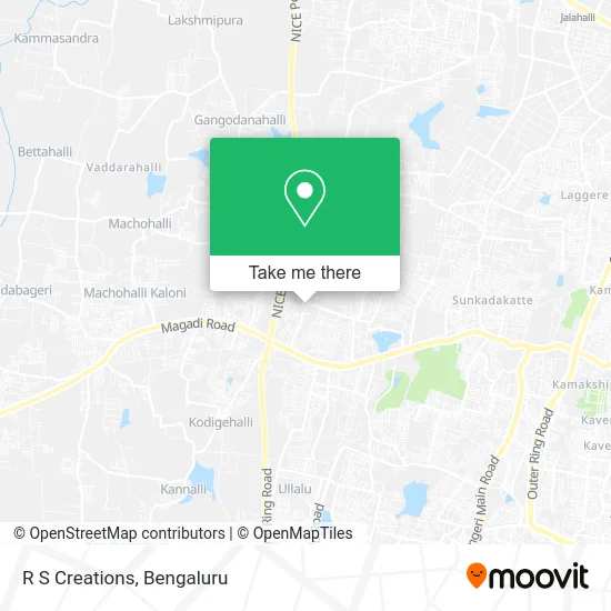 R S Creations map