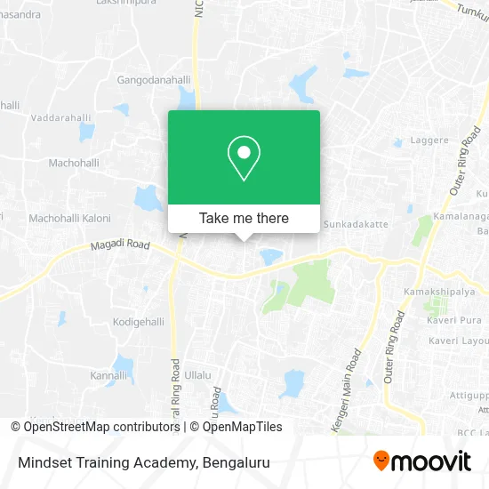 Mindset Training Academy map