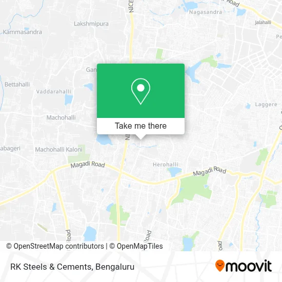 RK Steels & Cements map