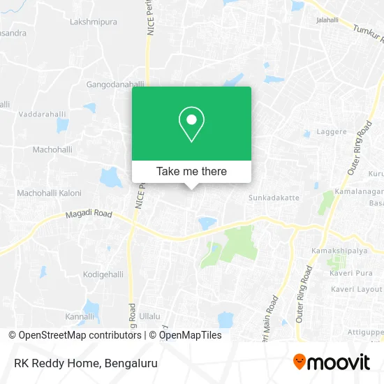RK Reddy Home map