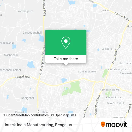 Inteck India Manufacturing map