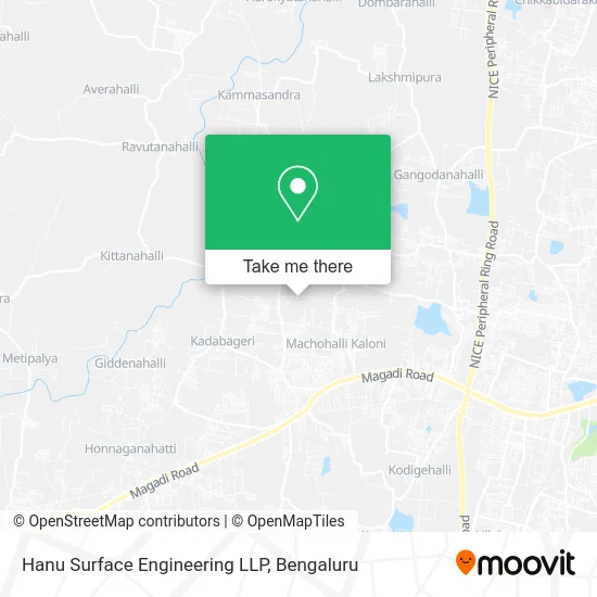 Hanu Surface Engineering LLP map