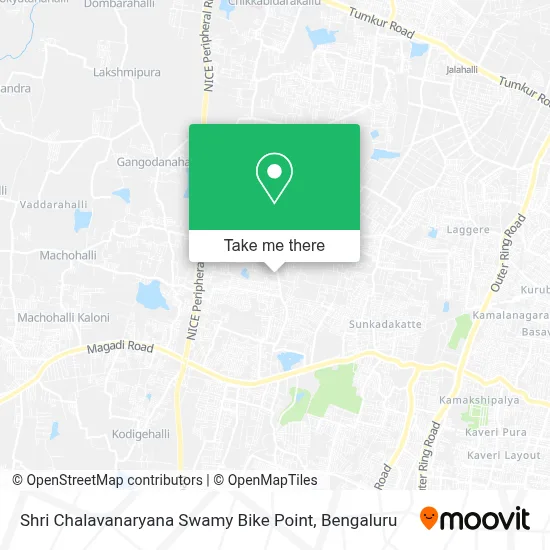 Shri Chalavanaryana Swamy Bike Point map