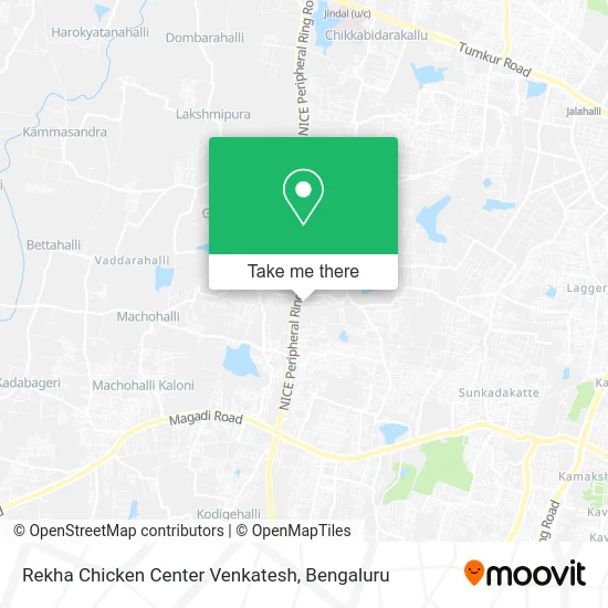 Rekha Chicken Center Venkatesh map