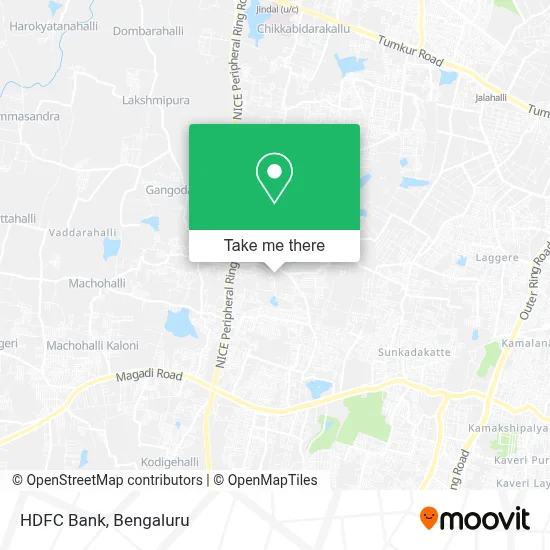 Hdfc Bank map