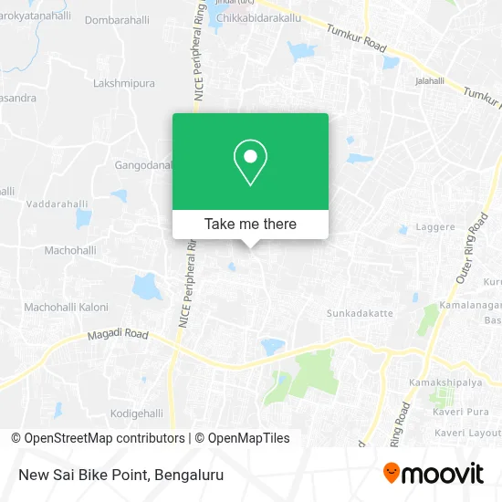 New Sai Bike Point map