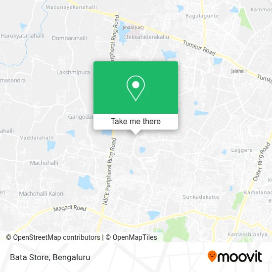Bata Store map