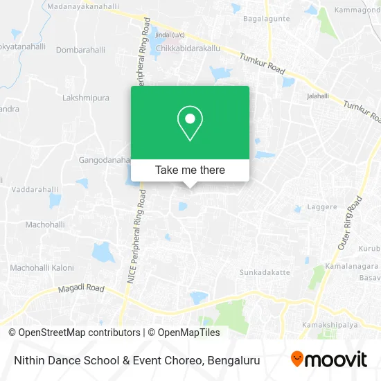Nithin Dance School & Event Choreo map