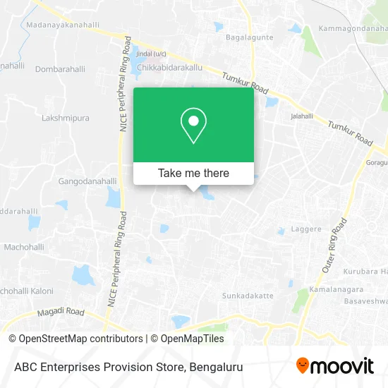 ABC Enterprises Provision Store map