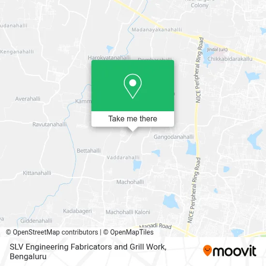 SLV Engineering Fabricators & Grill Work map