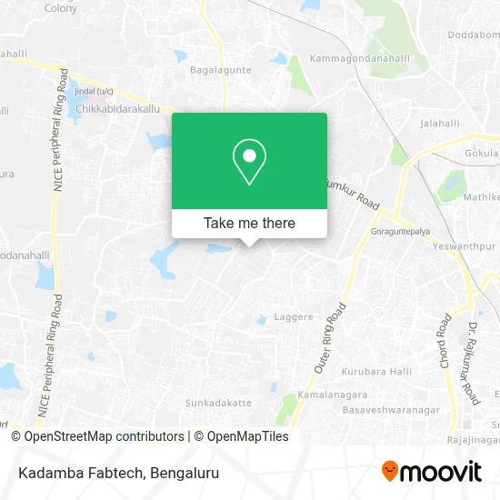 Kadamba Fabtech map