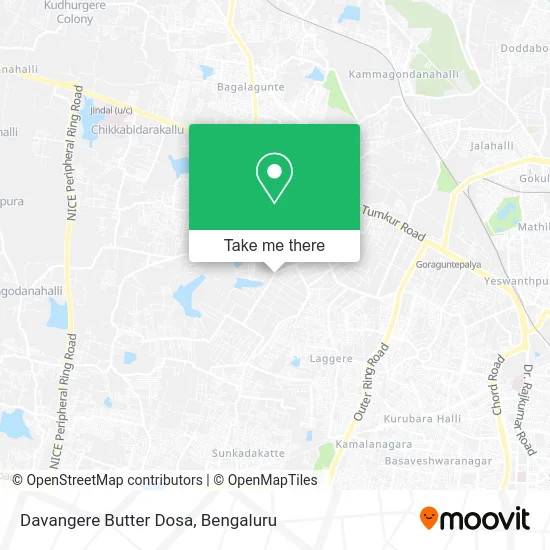 Davangere Butter Dosa map
