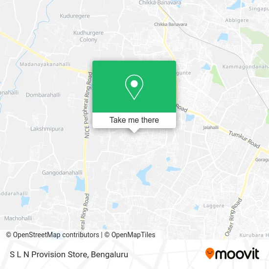 S L N Provision Store map
