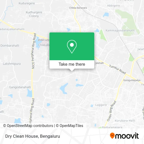 Dry Clean House map