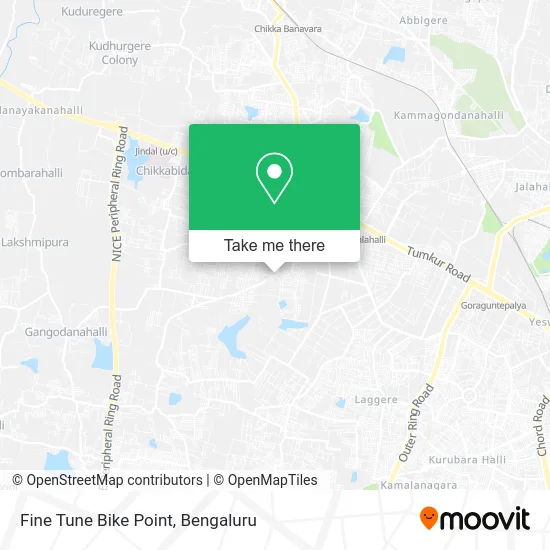 Fine Tune Bike Point map