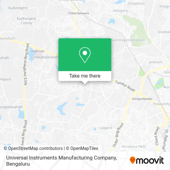 Universal Instruments Manufacturing Company map