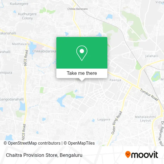 Chaitra Provision Store map