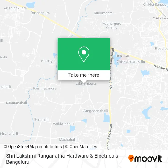 Shri Lakshmi Ranganatha Hardware & Electricals map