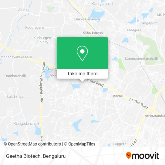 Geetha Biotech map