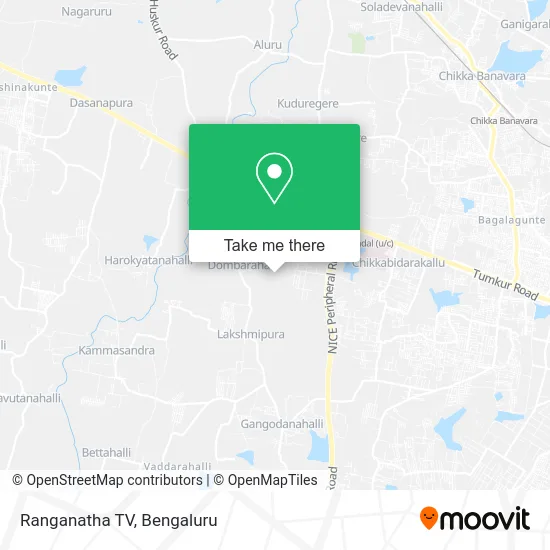 Ranganatha TV map