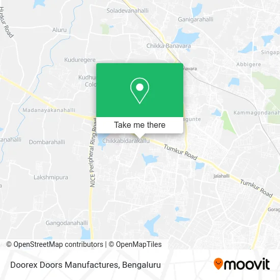 Doorex Doors Manufactures map