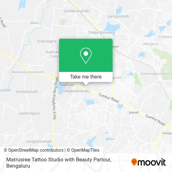 Matrusree Tattoo Studio with Beauty Parlour map