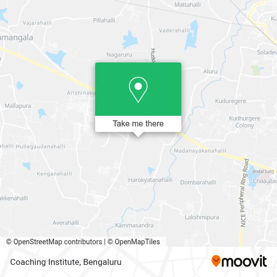 Coaching Institute map