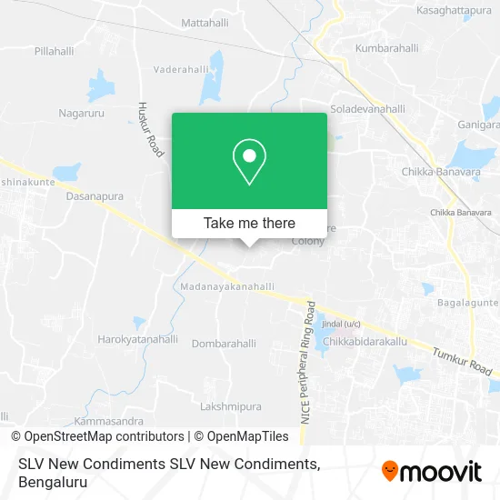 SLV New Condiments SLV New Condiments map