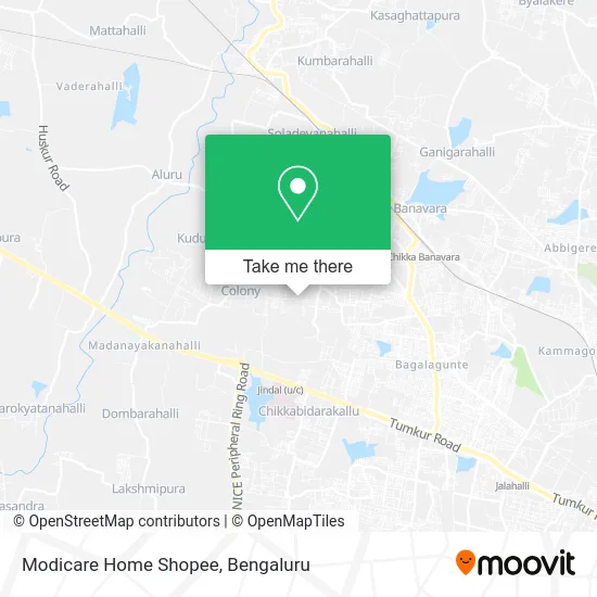 Modicare Home Shopee map