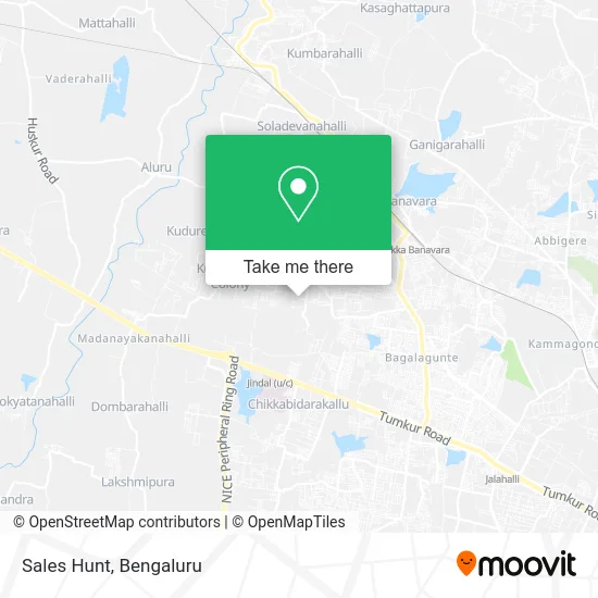 Sales Hunt map