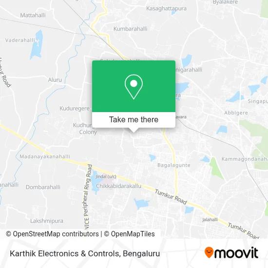 Karthik Electronics & Controls map