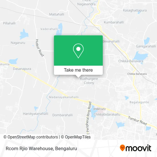 Rcom Rjio Warehouse map