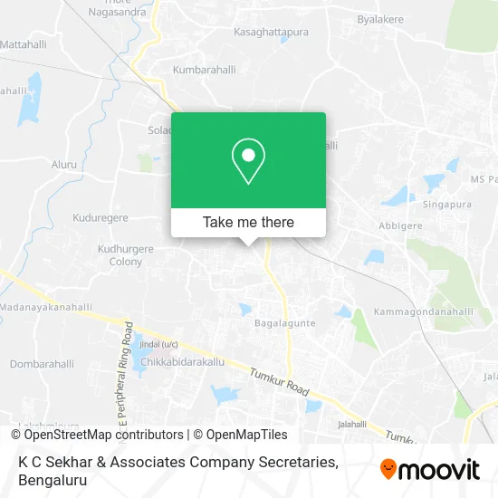 K C Sekhar & Associates Company Secretaries map