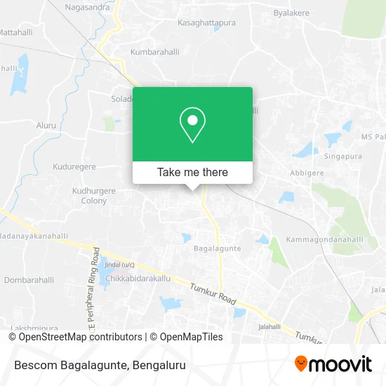Bescom Bagalagunte map