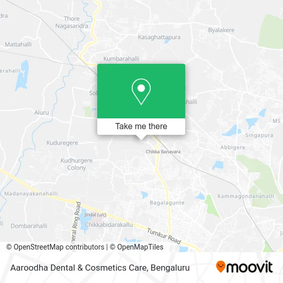 Aaroodha Dental & Cosmetics Care map