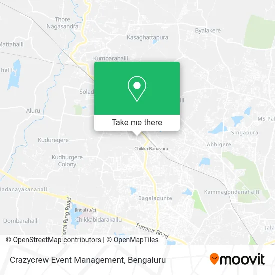 Crazycrew Event Management map