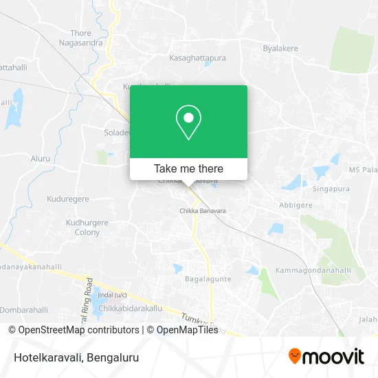 Hotelkaravali map