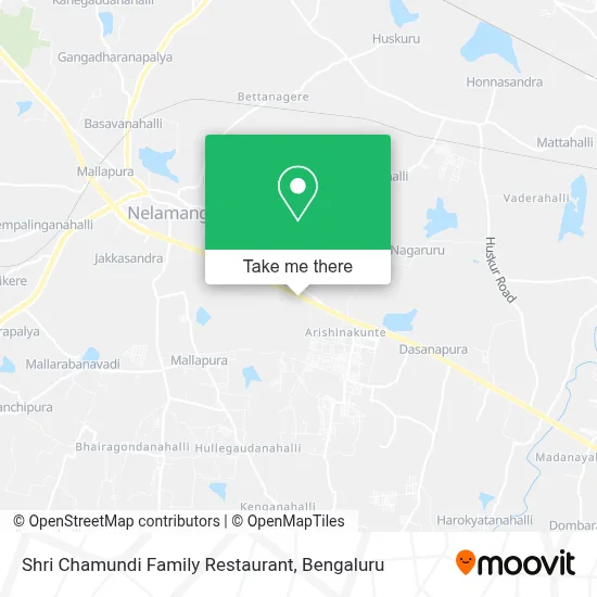 Shri Chamundi Family Restaurant map