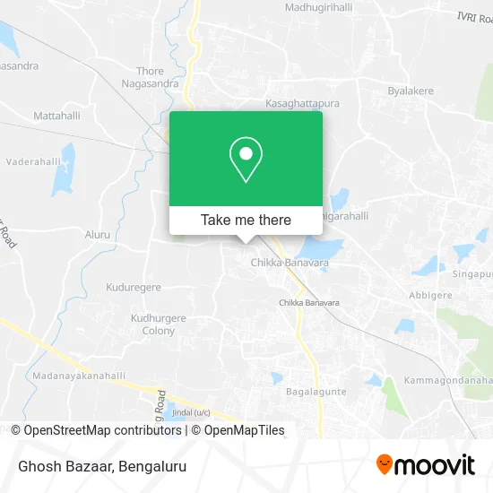 Ghosh Bazaar map
