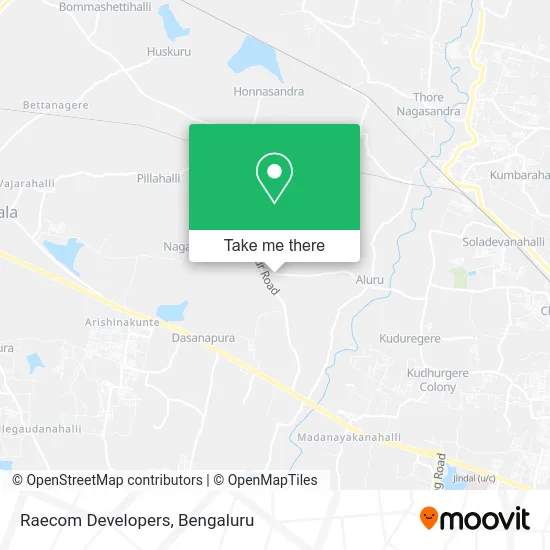 Raecom Developers map