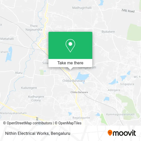 Nithin Electrical Works map