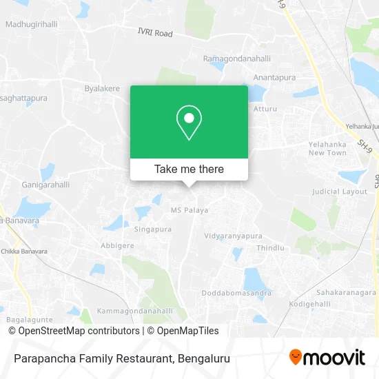 Parapancha Family Restaurant map