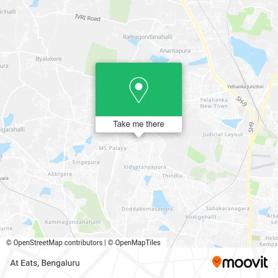 At Eats map