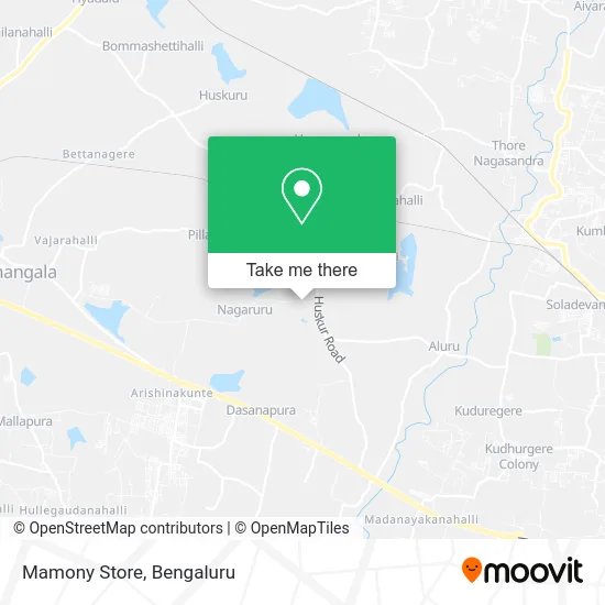 Mamony Store map