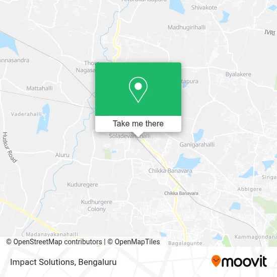 Impact Solutions map