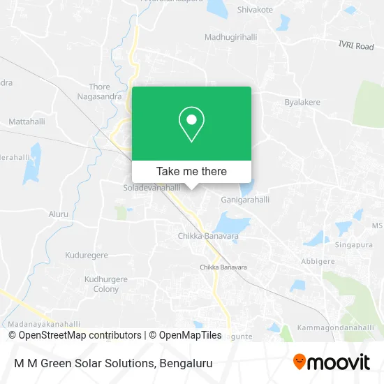 M M Green Solar Solar Solutions map